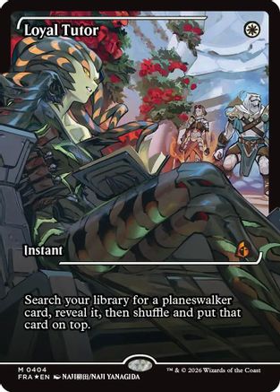 Loyal Tutor (FRA-404) [Reality Fracture] Foil MTG Single Wizards of the Coast