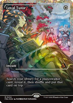 Loyal Tutor (Fracture Foil) (FRA-414) [Reality Fracture] Foil MTG Single Wizards of the Coast