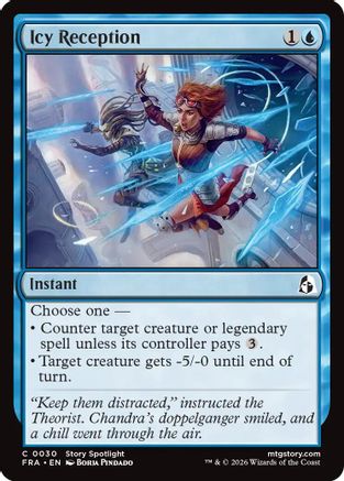 Icy Reception (FRA-030) [Reality Fracture] MTG Single Wizards of the Coast