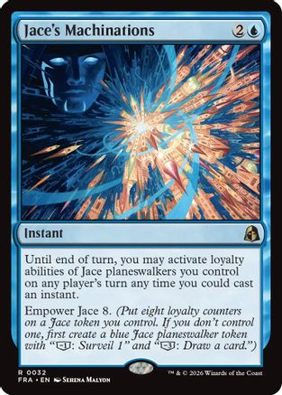 Jace's Machinations (FRA-032) [Reality Fracture] MTG Single Wizards of the Coast
