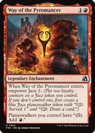 Way of the Pyromancer (FRA-254) [Reality Fracture] MTG Single Wizards of the Coast