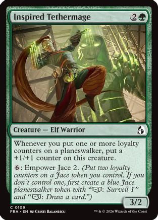 Inspired Tethermage (FRA-109) [Reality Fracture] MTG Single Wizards of the Coast