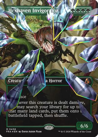 Hexhaven Invigorator (Facet Foil) (FRA-458) [Reality Fracture] Foil MTG Single Wizards of the Coast
