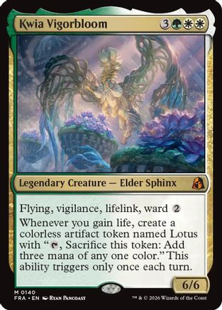Kwia Vigorbloom (FRA-140) [Reality Fracture] Foil MTG Single Wizards of the Coast