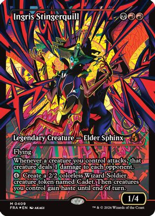 Ingris Stingerquill (0409) (FRA-409) [Reality Fracture] Foil MTG Single Wizards of the Coast