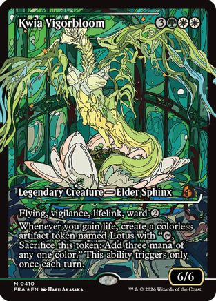Kwia Vigorbloom (0410) (FRA-410) [Reality Fracture] Foil MTG Single Wizards of the Coast
