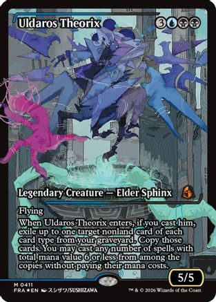 Uldaros Theorix (0411) (FRA-411) [Reality Fracture] Foil MTG Single Wizards of the Coast