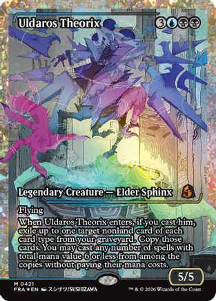 Uldaros Theorix (Fracture Foil) (0421) (FRA-421) [Reality Fracture] Foil MTG Single Wizards of the Coast