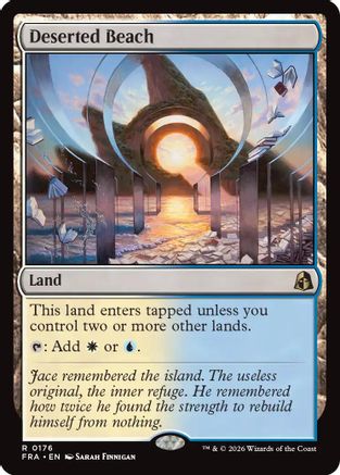 Deserted Beach (FRA-176) [Reality Fracture] MTG Single Wizards of the Coast