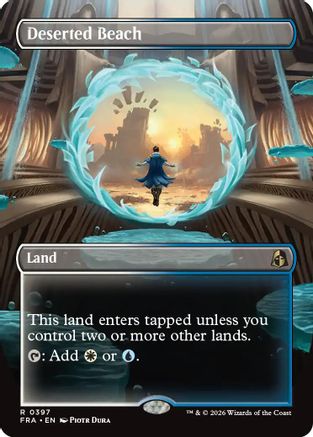 Deserted Beach (FRA-397) [Reality Fracture] MTG Single Wizards of the Coast