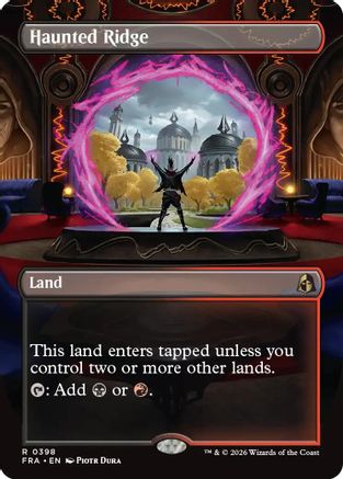 Haunted Ridge (FRA-398) [Reality Fracture] MTG Single Wizards of the Coast