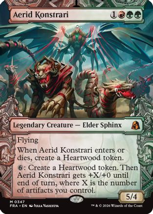 Aerid Konstrari (0347) (FRA-347) [Reality Fracture] MTG Single Wizards of the Coast