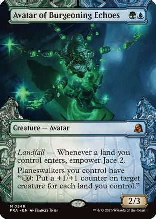 Avatar of Burgeoning Echoes (0348) (FRA-348) [Reality Fracture] MTG Single Wizards of the Coast