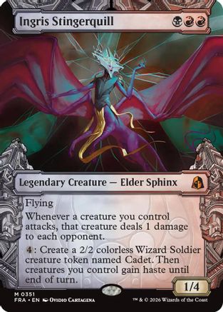 Ingris Stingerquill (0351) (FRA-351) [Reality Fracture] MTG Single Wizards of the Coast