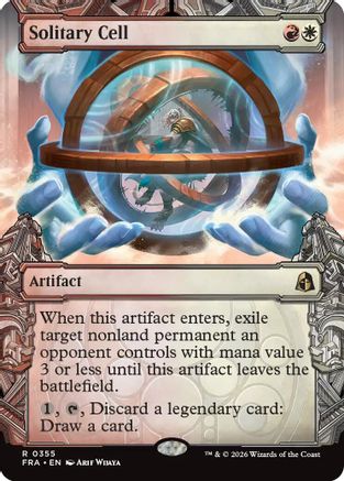 Solitary Cell (0355) (FRA-355) [Reality Fracture] Foil MTG Single Wizards of the Coast