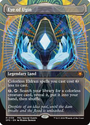 Eye of Ugin (SPG-159) [Special Guests] Foil MTG Single Wizards of the Coast