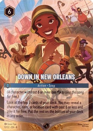 Down in New Orleans (Foil) (12) [Disney Lorcana Promo Cards] Holofoil Lorcana Single Disney