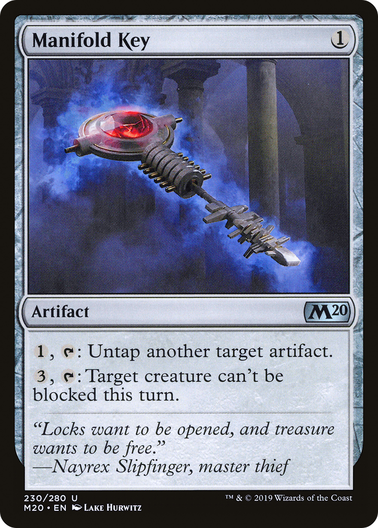 Manifold Key (M20-230) [Core Set 2020] Foil MTG Single Wizards of the Coast