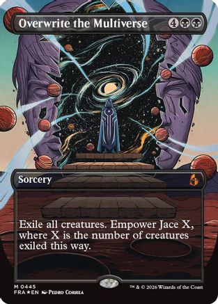 Overwrite the Multiverse (FRA-445) [Reality Fracture] Foil MTG Single Wizards of the Coast