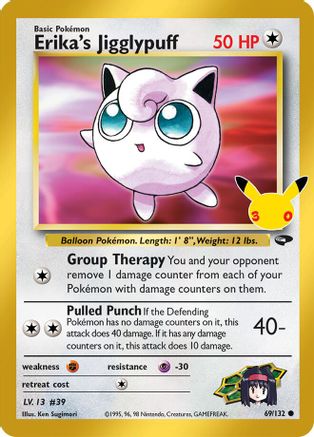 Erika's Jigglypuff 69 Holofoil [ME: 30th Celebration Classic Collection] Pokemon Single Pokémon