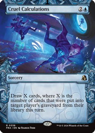 Cruel Calculations (FRA-336) [Reality Fracture] MTG Single Wizards of the Coast
