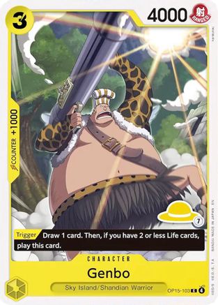 Genbo (Luffy Deck) (OP15-103) [Set Sail Deck Set] One Piece Single Bandai