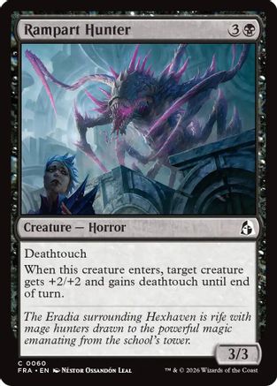Rampart Hunter (FRA-060) [Reality Fracture] MTG Single Wizards of the Coast