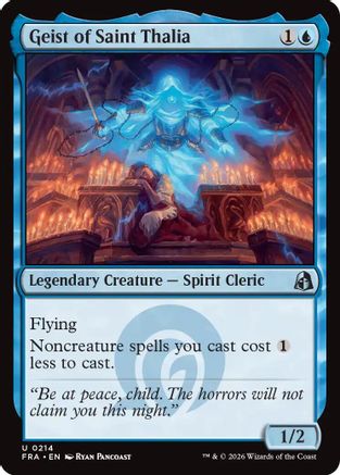 Geist of Saint Thalia (FRA-214) [Reality Fracture] MTG Single Wizards of the Coast