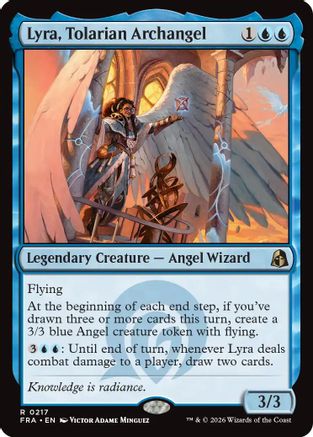 Lyra, Tolarian Archangel (FRA-217) [Reality Fracture] MTG Single Wizards of the Coast