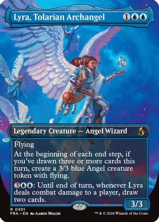 Lyra, Tolarian Archangel (FRA-301) [Reality Fracture] Foil MTG Single Wizards of the Coast