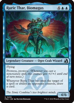 Ruric Thar, Biomagus (FRA-219) [Reality Fracture] MTG Single Wizards of the Coast
