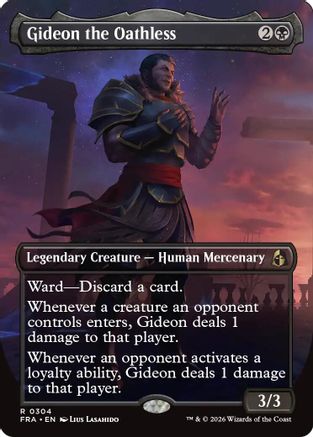 Gideon the Oathless (FRA-304) [Reality Fracture] MTG Single Wizards of the Coast