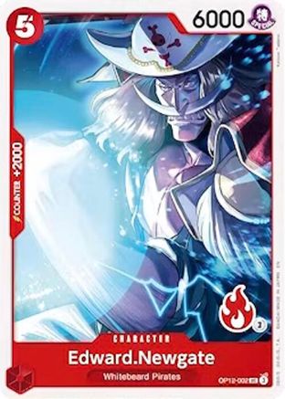Edward.Newgate (Ace Deck) (OP12-002) [Set Sail Deck Set] One Piece Single Bandai