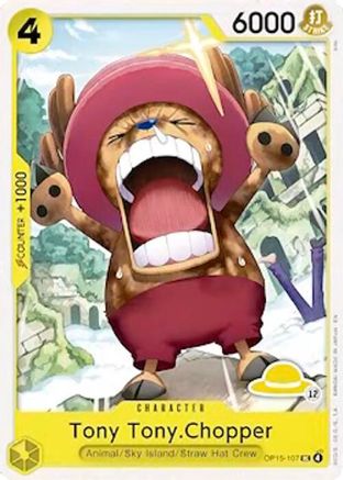 Tony Tony.Chopper (Luffy Deck) (OP15-107) [Set Sail Deck Set] One Piece Single Bandai