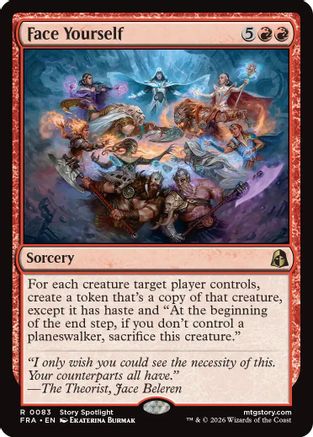 Face Yourself (FRA-083) [Reality Fracture] Foil MTG Single Wizards of the Coast