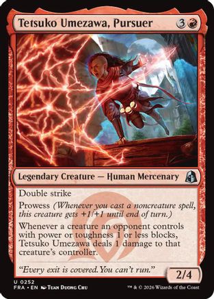 Tetsuko Umezawa, Pursuer (FRA-252) [Reality Fracture] MTG Single Wizards of the Coast