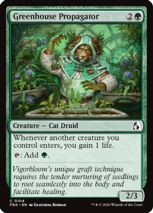 Greenhouse Propagator (FRA-104) [Reality Fracture] Foil MTG Single Wizards of the Coast