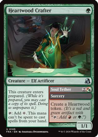 Heartwood Crafter (FRA-105) [Reality Fracture] MTG Single Wizards of the Coast