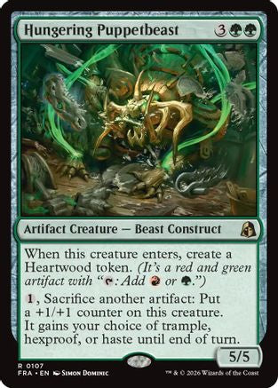 Hungering Puppetbeast (FRA-107) [Reality Fracture] MTG Single Wizards of the Coast