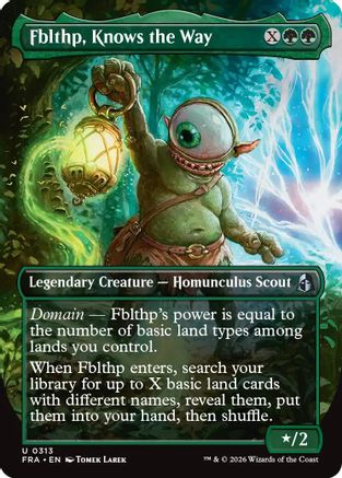 Fblthp, Knows the Way (FRA-313) [Reality Fracture] MTG Single Wizards of the Coast