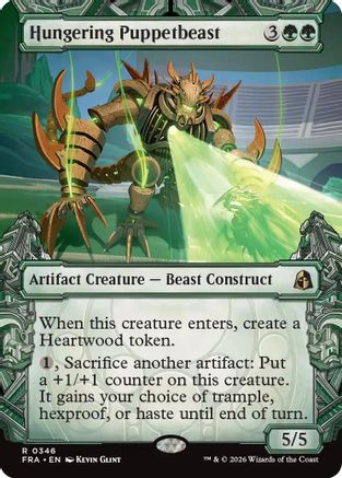 Hungering Puppetbeast (FRA-346) [Reality Fracture] MTG Single Wizards of the Coast