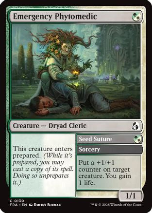 Emergency Phytomedic (FRA-130) [Reality Fracture] MTG Single Wizards of the Coast