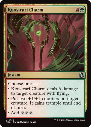 Konstrari Charm (FRA-138) [Reality Fracture] MTG Single Wizards of the Coast