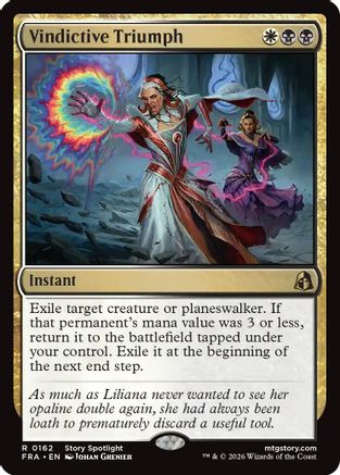 Vindictive Triumph (FRA-162) [Reality Fracture] MTG Single Wizards of the Coast