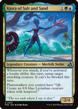 Kiora of Salt and Sand (FRA-273) [Reality Fracture] MTG Single Wizards of the Coast