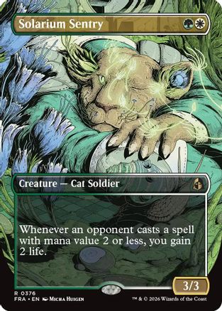 Solarium Sentry (FRA-376) [Reality Fracture] Foil MTG Single Wizards of the Coast