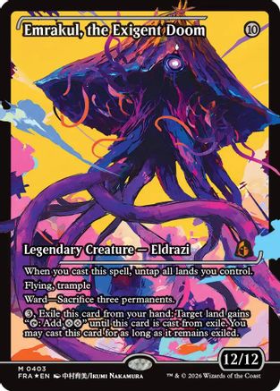 Emrakul, the Exigent Doom (FRA-403) [Reality Fracture] MTG Single Wizards of the Coast