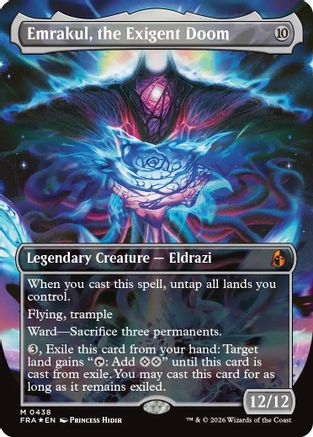 Emrakul, the Exigent Doom (FRA-438) [Reality Fracture] Foil MTG Single Wizards of the Coast