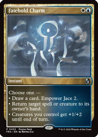 Fatehold Charm (PPFRA-432) [Promo Pack] Reality Fracture MTG Single Wizards of the Coast