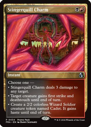 Stingerquill Charm (PPFRA-434) [Promo Pack] Reality Fracture MTG Single Wizards of the Coast